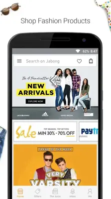 Jabong android App screenshot 3